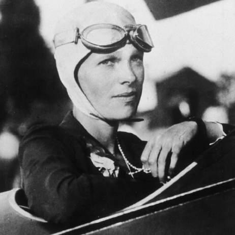AMELIA EARHART AVIATION PIONEER Amelia Earhart is celebrated for her courage, vision, and groundbreaking achievements, in aviation and for women.