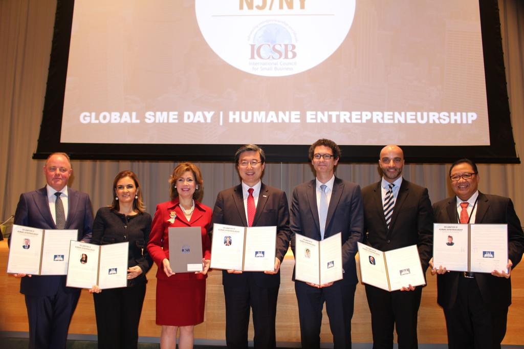 UN MSME Day & Humane Entrepreneurship q ICSB-UN SME Ministerial Meeting