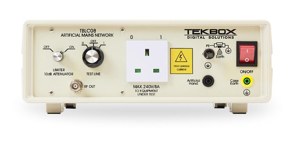 User maintenance of the TBLC08 is strictly limited to the replacement of the fuses. 1.