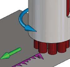 Application Tips Climb Milling versus Down Milling Rotation direction should be up cutting.