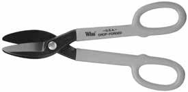 Bulldog Pattern Snip Bulldog snip provide greater cutting power for notching, nibbling and chopping heavy stock. Cushion grip red handles provide comfort and better grip.