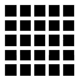 More illusion The Hermann grid illusion: Illusory dark