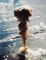 effect of a nuclear bomb Able (30