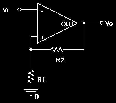 In non-inverting zero-crossing detector, input more positive than zero leads to a positively saturated output voltage.