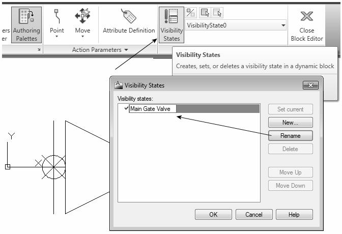 The following table gives a brief description of the visibility tools present in the Block Editor: Button Description Toggles between all visibility modes, visible or invisible Used for making