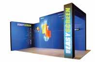modular stands backlit modular stands 3 Blueline range 14 exclusive roll ups standard rollups 17 20 banners 31 pop ups fabrics and counters