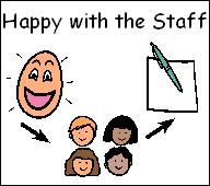 Staff cannot socialise with you other than in planned activities that may be part of your