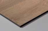 Compact Laminate is available in an extensive selection of decors and thicknesses with a black or white core.