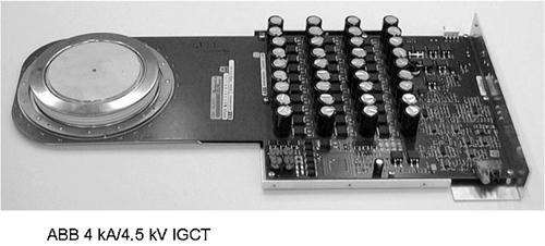 The power consumption by the GCT driver is greatly reduced compared with that of a conventional GTO driver, since the gate current is present for a much shorter period of time [6]. Figure 1.