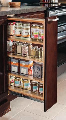 trays offer customizable storage. D.