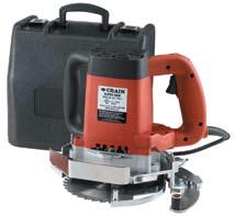 CRAIN 820 HEAVY DUTY UNDERCUT SAW Larger & more powerful! 6-1/2 blade, 8.15 AMP. Blade speed 8000 RPM, weight 9.5 lbs. For undercutting walls, wood doorjambs and doors.