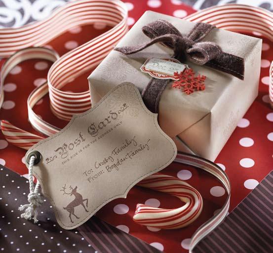 Trimmings Brown paper packages tied up with... twine, cord, or ribbon. No package is complete without the bow, and with options like these, you ll find the perfect look every time.
