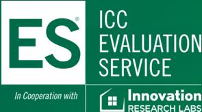 0 Most Widely Accepted and Trusted ICC ES Evaluation Report ICC ES 000 (800) 87 () 99 0 www.icc es.