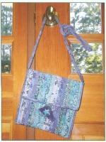 This curiously flat bag also doubles for notebooks or papers for the office or class.