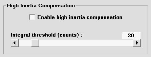 HIGH INERTIA COMPENSATION To further enhance and tailor the PID for stability, these settings have been implemented.