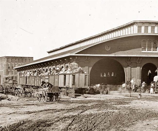 The South Builds Railways O After the Civil War, the South began building more railroads to rival those of the North.