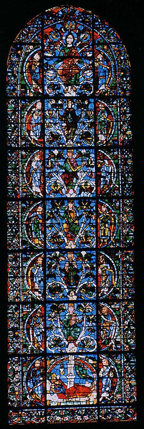 Title: Tree of Jesse Location: Chartres Cathedral, Chartres,