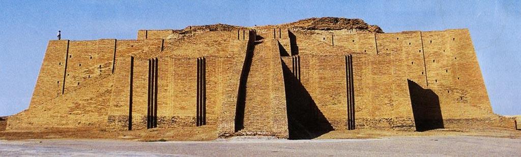 Title: Ziggurat Location: Sumer city-state Medium: red mud bricks Culture: