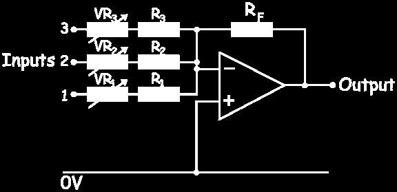 output voltage formula is the sum of the fixed resistor and the variable resistor.