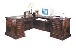 Shown above: MV720 (executive desk) / 722 (hutch) / 729 (computer credenza) / 3479 (open bookcase) / 3479D (4-door bookcase).