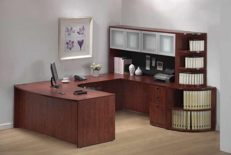 casegoods Classic Laminate Series Rich in styling and superior in construction, the Performance Laminate Series offers an intelligent solution to any workstation need.