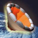 Enabling Technologies for robotic and human Exploration (7) Entry, Descent and Landing: Steerable Inflatable Breaking