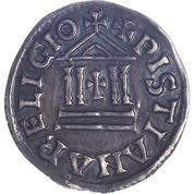 Under Louis the Pious, Charlemagne's successor as King of the Franks, the privilege to mint coins was for the first time granted to a monastery for its profit.