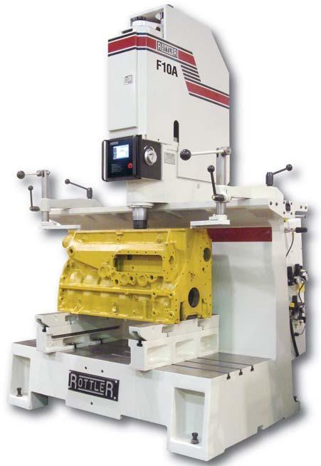 Reliability The FA Series machines use a high-speed, cogged belt drive system. This, and the use of two independent motors to run the spindle speed and feed, entirely eliminates the gearbox.