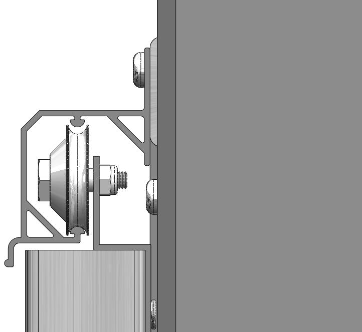6 Finally attach the vertical supports to each end with a 10mm nut and bolt, diagram 43.