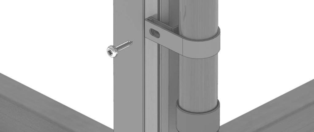 Gutter and Downpipe Installation Diagram 56 The downpipe bracket can be fitted at any point up and down the side