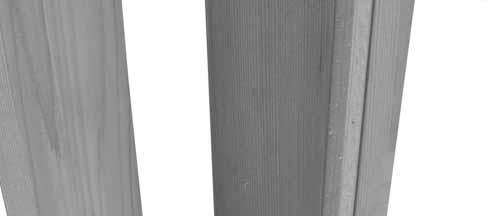 You will need to pack the outside edge of the open door, ideally with a wedge so you have some adjustment or simply with some scrap