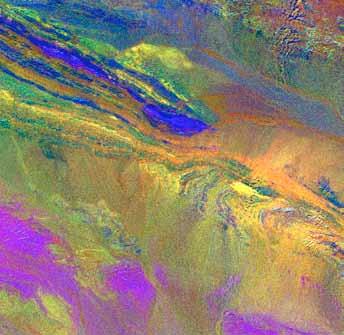 A B C D Iron ore study in the Marra Marra, Western Australia, using 8-band WorldView-2 data.