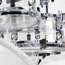 The result is an added warmth not traditionally found in standard acrylic drums.