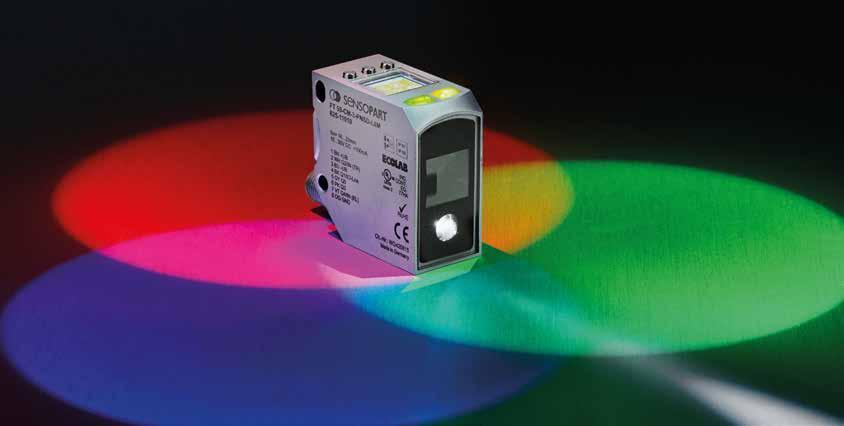 FT 55-CM performance, functionality, scope Compact sensor family for reliable color detection or assignment made in Germany The new compact color sensor from SensoPart is a true all-rounder: The FT