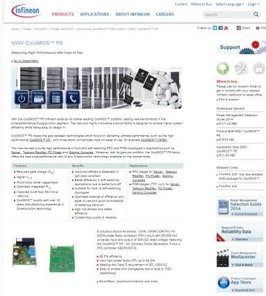 Support slides 800 W 130 khz platinum server design Evaluation board page