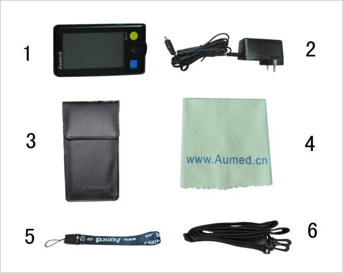 4 A Camera Cleaning Cloth 5 A Wrist Band 6 A Straps 7 User Manual If any items