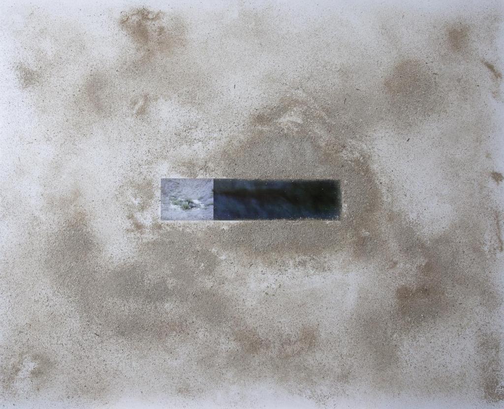Jeremy Bolen Unidentified Bomb Test Site Excavation #1, near Wendover, UT, 2014 Archival pigment