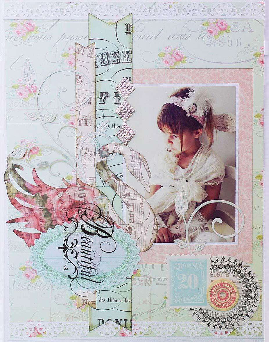 beautiful girl by Steph Devlin featuring: London Market Other Supplies: white cardstock, bling & sentiment stamp INK THE EDGES OF ACCENT STRIPS AND DIE CUT ELEMENTS TO HELP THEM STANDOUT FROM THE
