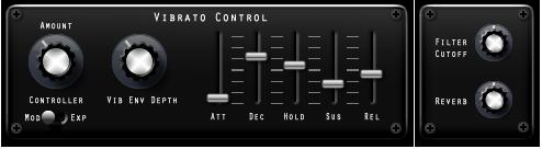 Solid State Strings Vibrato Control There are 2 ways to control the amount of vibrato in your strings section: You can use a midi controller, either Mod (mod wheel CC#1) or Exp (expression CC#11) to