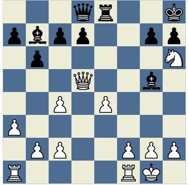 The second heuristic is to consider move which reduce number of legal moves of the opponent king. The opponent king mustn t have any legal moves to checkmate him/her.