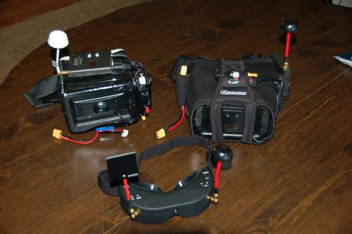Illustration 5: You will also need goggles to view FPV. These range from $40.00 to $300.