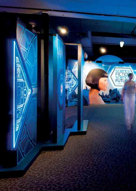 2 Science Fiction, Science Future allows visitors to move objects with their