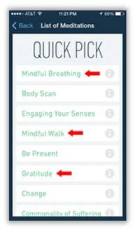 Mindfulness Based Smartphone Apps