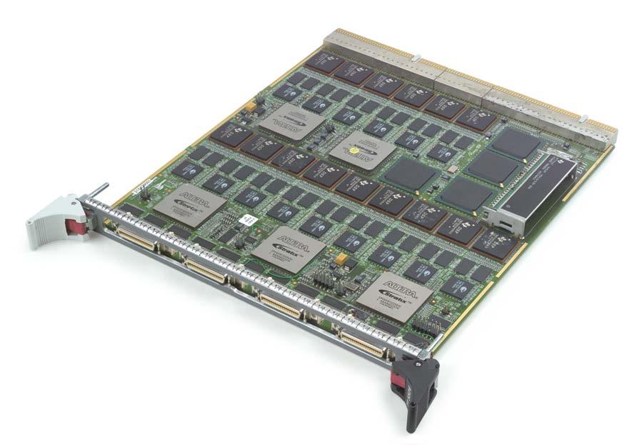 Figure 3. MangoDSP Harrier cpci DSP board featuring Altera Stratix FPGAs Figure 4.