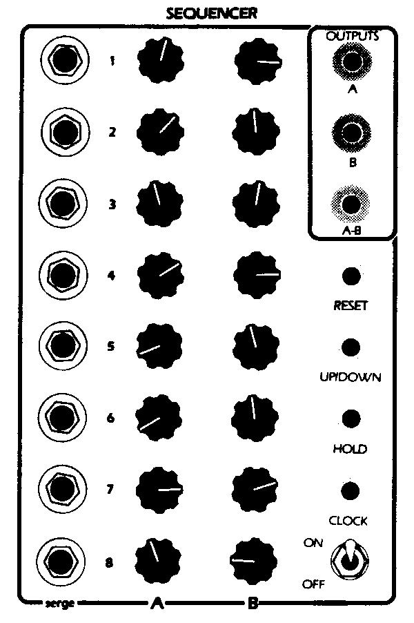 CONTROLVOLTAGE GENERATORS and MODIFIERS Years ago Serge Modular manufactured a four-stage Sequencer Programmer which was discontinued when the sixteen stage Touch Keyboard Sequencer came into