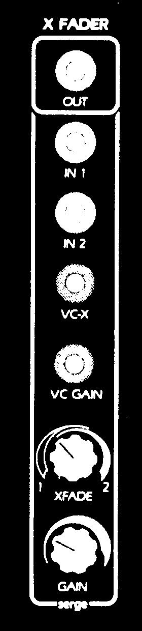 The panner can be used for signal routing within a system or for the positioning of sound in a stereo field. A VCA controls the overall amplitude of the output signal. 3.