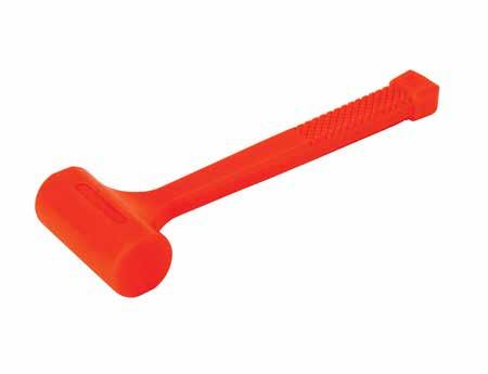 features Steel core construction Soft plastic exterior with no exposed metal Comfort handle AX SHOWN ALLPAX SERIES Dead Blow Hammers Ideal hammers for use with hollow punch tools.