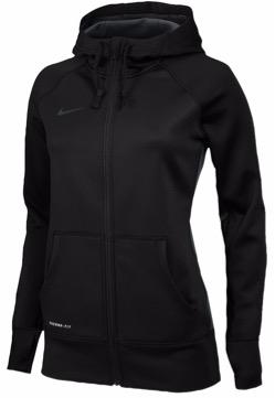 customcraft sports Description: Booster Women s Hoody ($60) Nike Team KO Full Zip Women s Hoody Black Logo on LEFT CHEST is a 3D embroidered patch, sewn on via satin stitch.