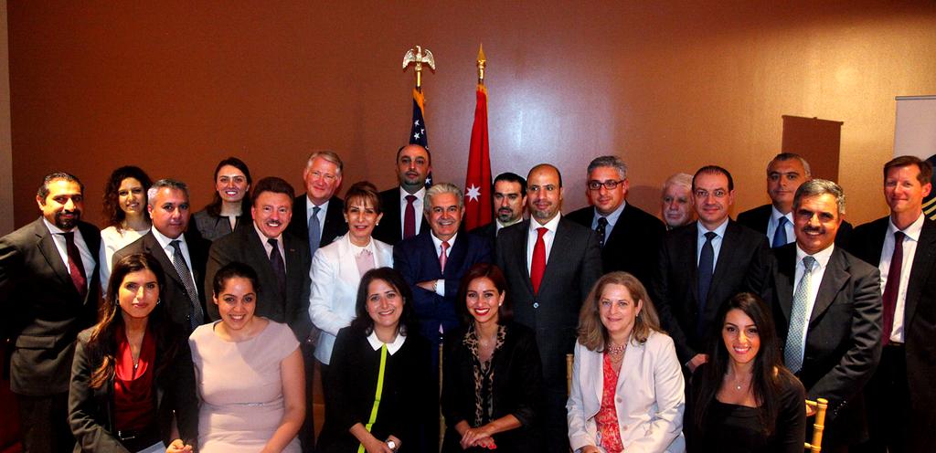 Jordan U.S. Commerce Rising Mr. David Hamod, President & CEO of the National U.S. - Arab Chamber of Commerce, was invited by the Embassy of Jordan to help welcome the Aqaba delegates to Washington, DC.