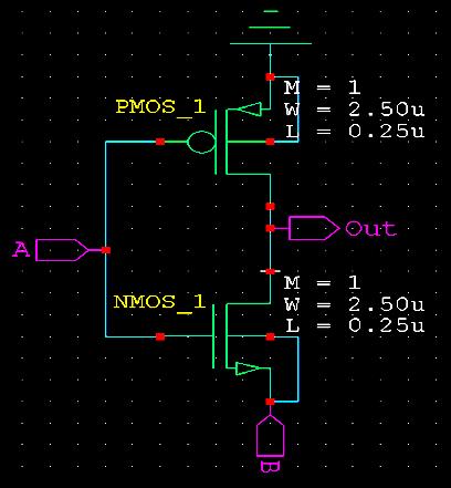 Figure 8: Structure of reduced MUX using GDI logic. b) AND gate using GDI logic Figure 7: Structure of reduced NOR & AND gates for reduced half adder using GDI logic.